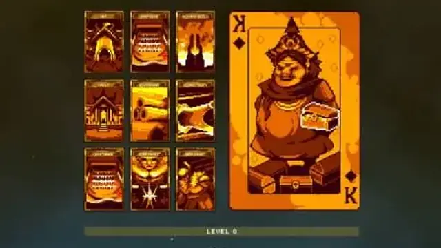 9 Kings King of Greed detail screen showing the gold-focused ruler card